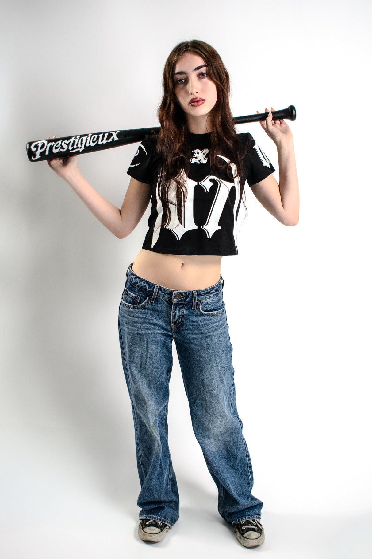 "X0X07" WOMEN'S OLYMPIAN CROP-TOP